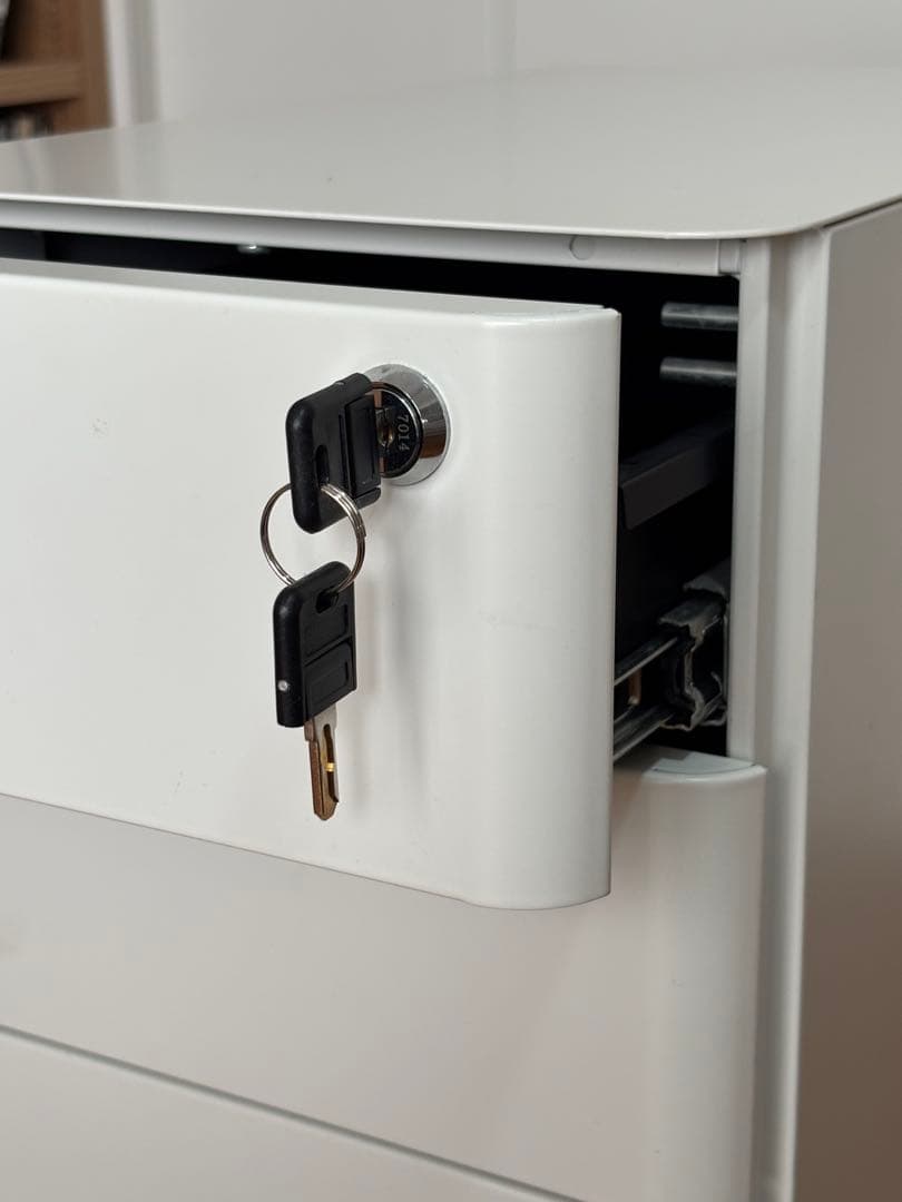 サイドワゴン&キャビネット ホワイト