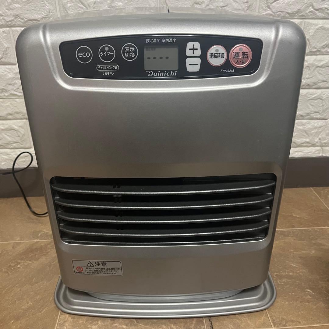 ダイニチ ブルーヒーター FW-3221S-S ライトシルバー