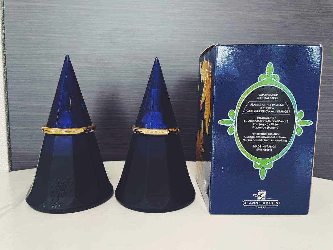 廃盤人気！ジャンヌアルテス ラブインブルー オーデパルファム 100ml × 2