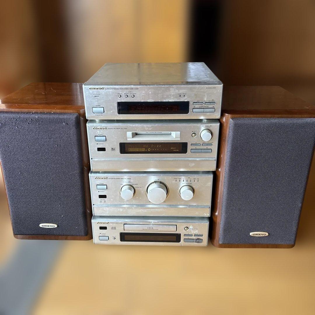 ONKYO ミニコンポ CDプレーヤー付き　ジャンク品