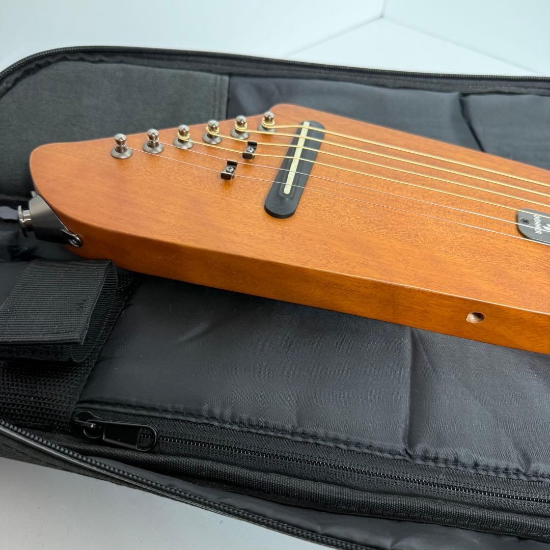 1度だけ試奏　Donner HUSH-I トラベル・サイレントギター ドナー