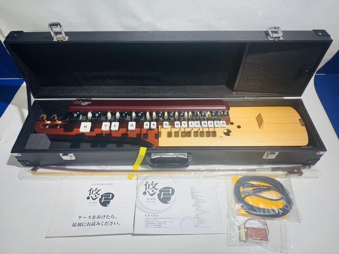 未使用品　悠弓 大正琴 スズキ SUZUKI YTS-01