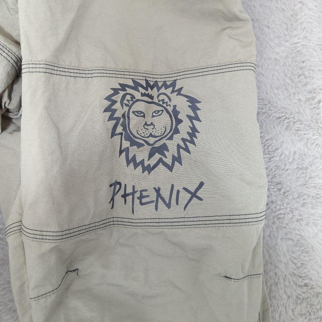 【美品】phenix ライオン柄 スノボウェア セットアップ上下 M