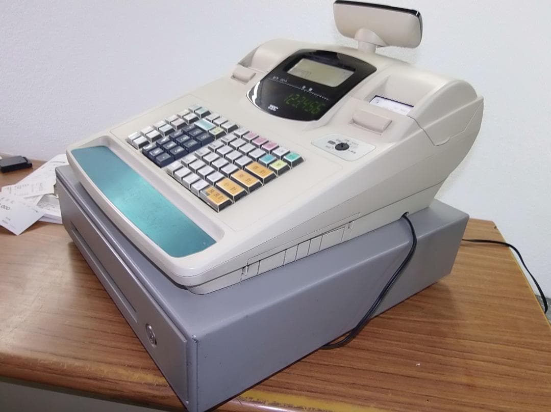 店名等設定無料東芝テック MA-660-20 レジスター 20部門 250505