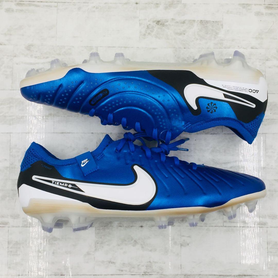 【新品未使用】NIKEティエンポ レジェンド10 エリートFG 青 27.5cm