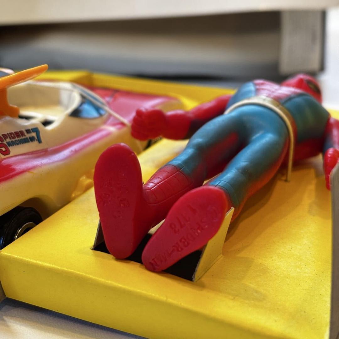 希少当時物 ポピー スパイダーマン オパルドン 1978年 東映 機動作戦セット