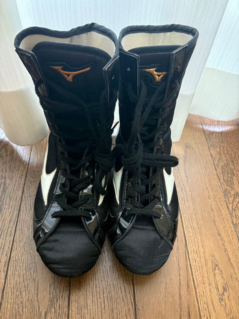MIZUNO フィニッシャーMID ボクシングシューズ 25.5cm