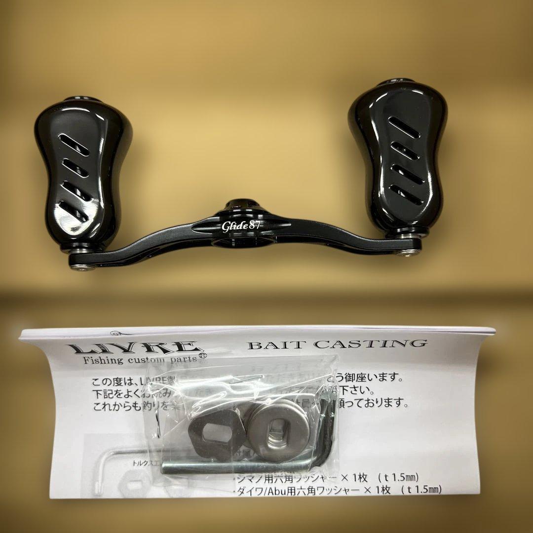 54 LIVRE10202 グライド 87 シマノ (左) オールブラック