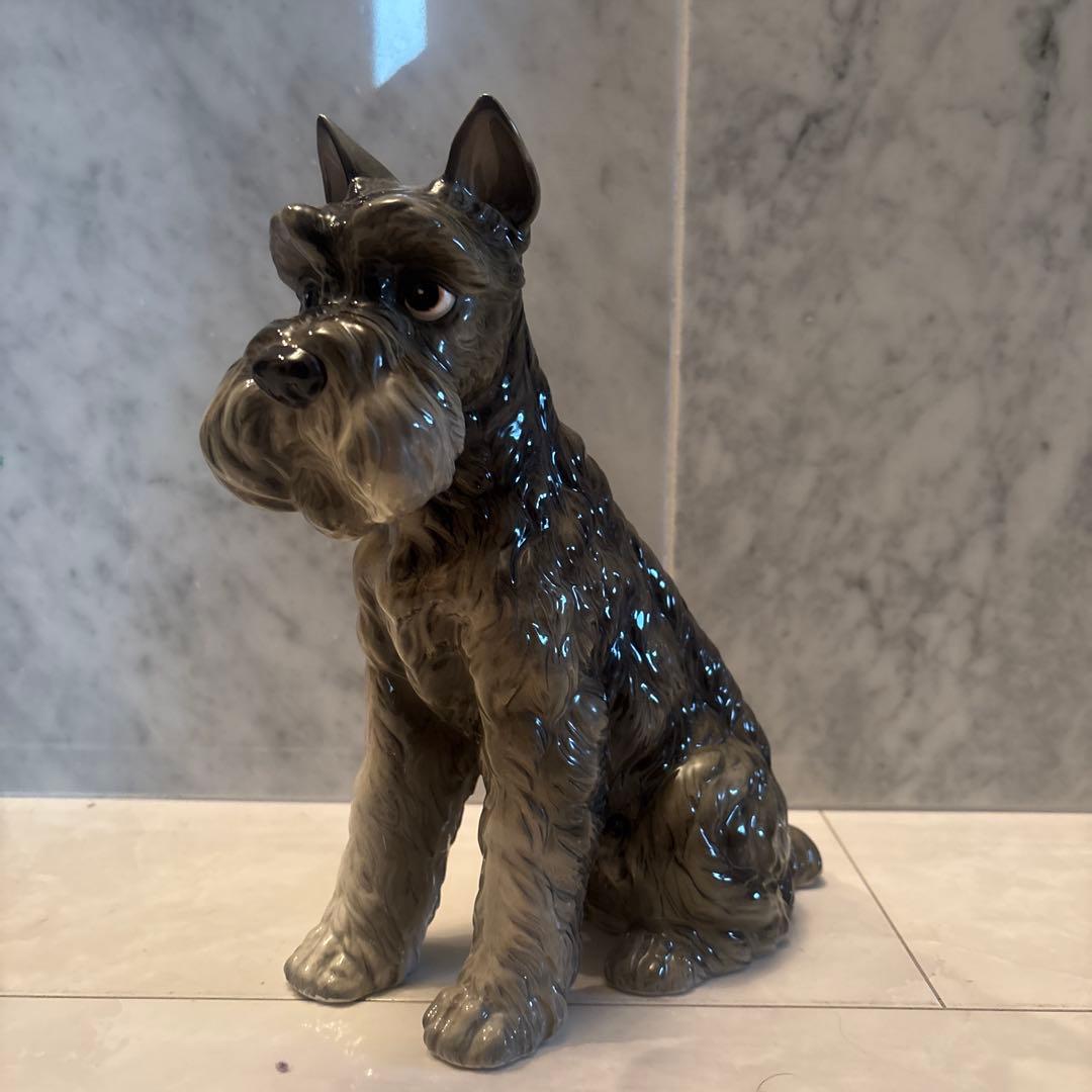 アメリカ1970-80年代ヴィンテージ生きているように美しい瞳で凛と佇む犬