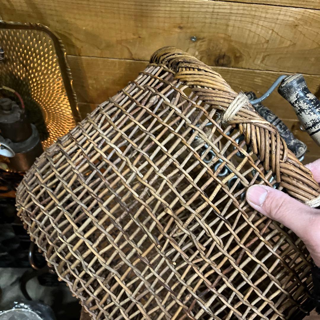 ヴィンテージ　アケビ籠