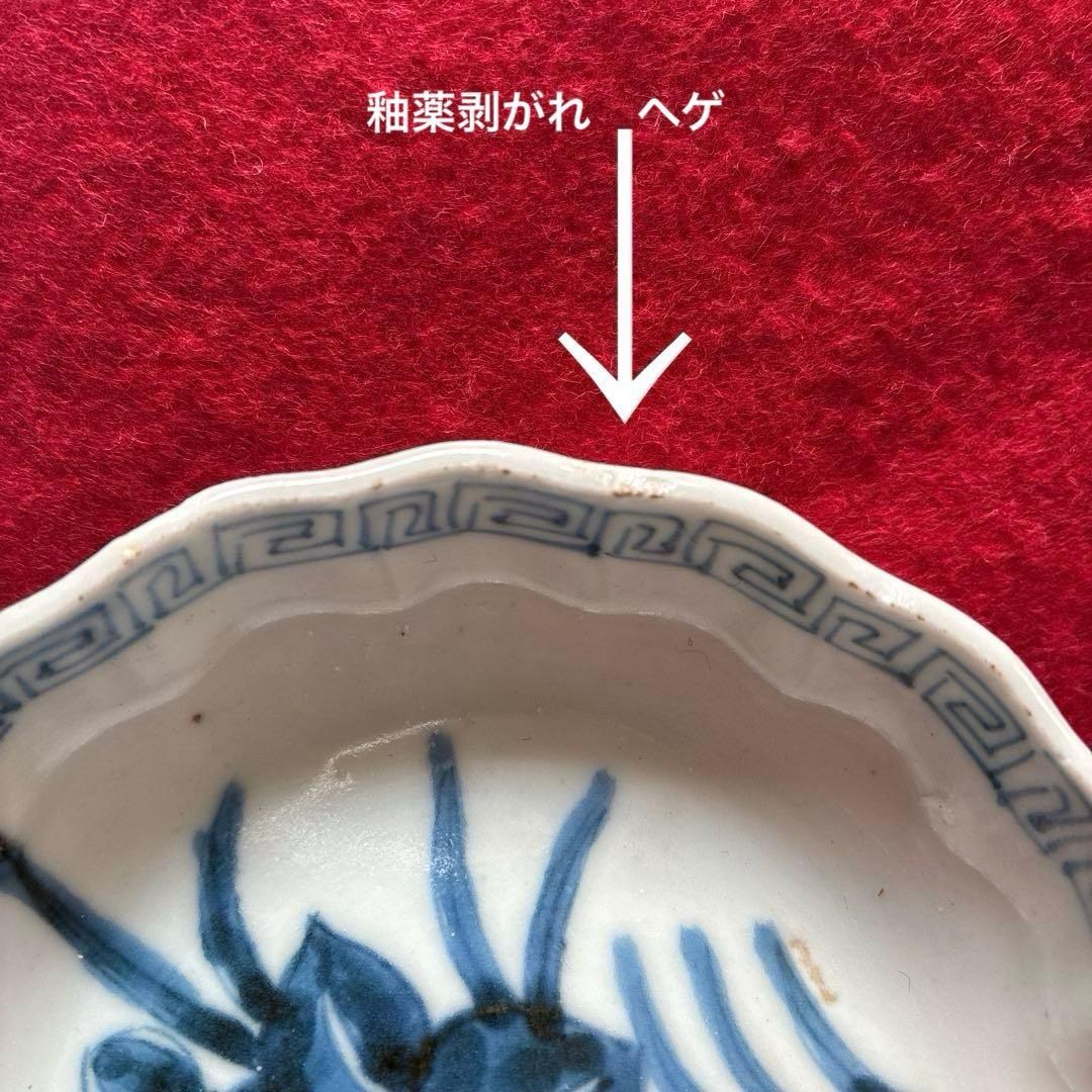 古伊万里　染付　小皿　5枚組 江戸時代