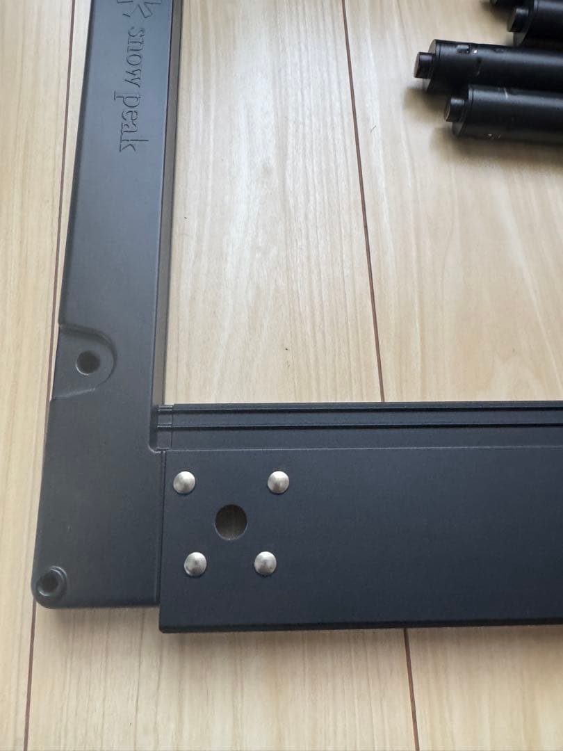 美品　スノーピーク　雪峰祭　IGT 3ユニット　脚付　 peak igt