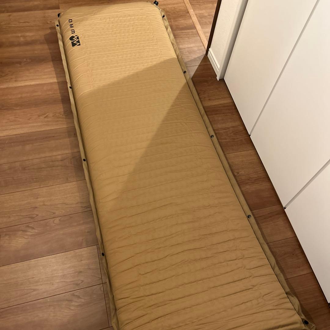 【3枚セット】WAQ インフレーターマット 8cm タン
