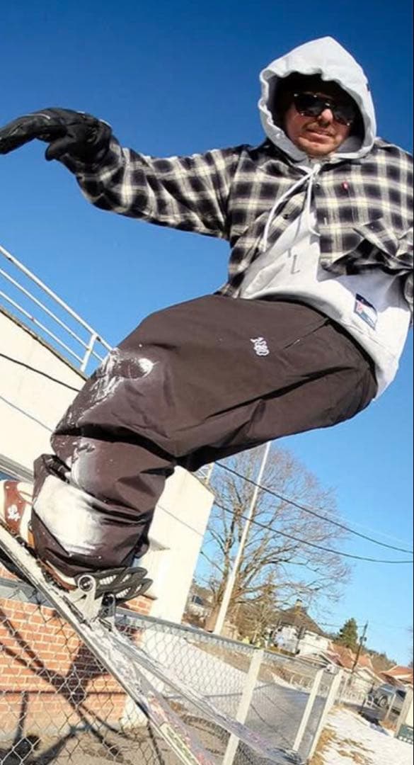 Harlaut apparel ヘンリックハーロゥ1080 ブラウン L 新品