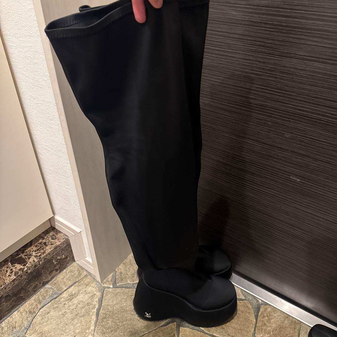 Yello ニーハイブーツ