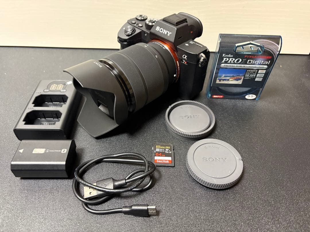 SONY フルサイズミラーレス一眼カメラ　α 7RⅢ レンズセット　おまけ付き