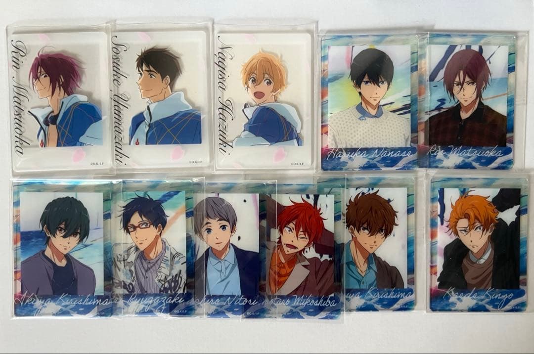 Free! チェキ風クリアカード　61種