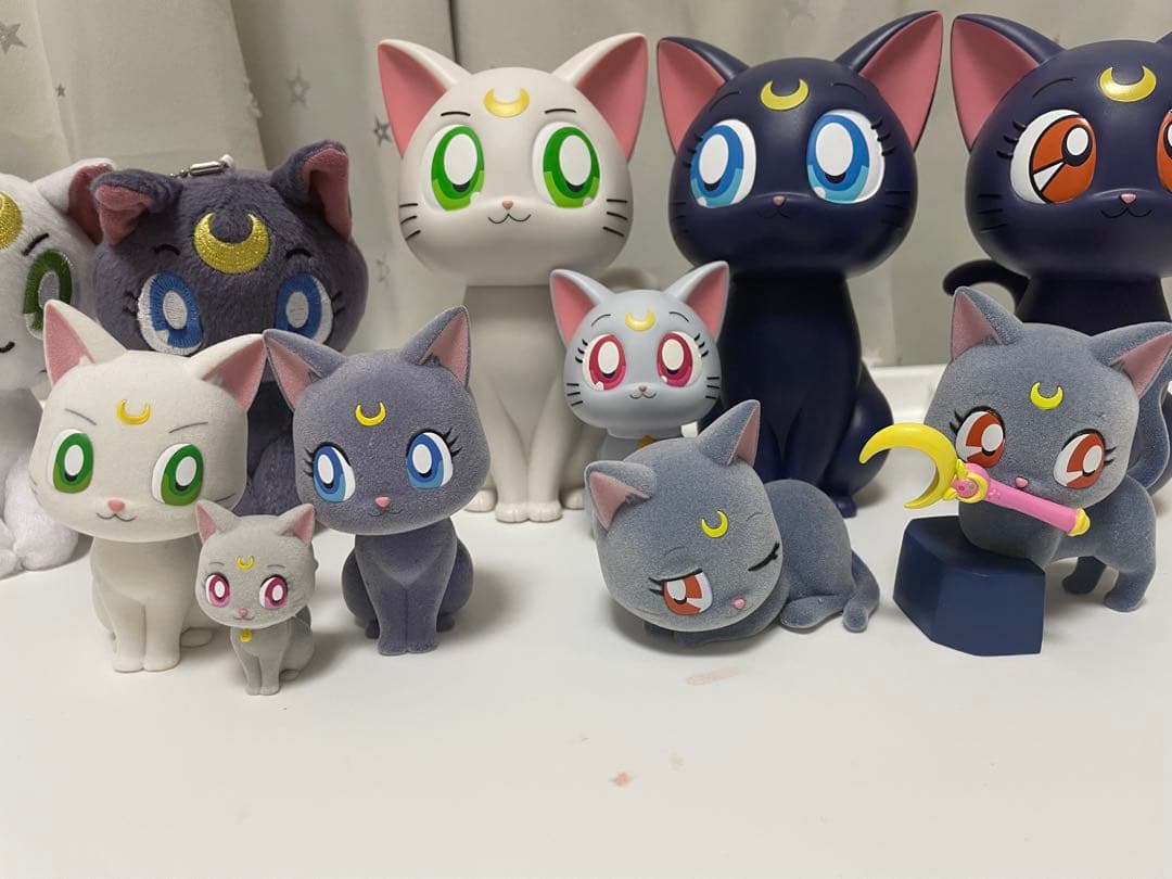 セーラームーン ルナ アルテミス ダイアナ セット