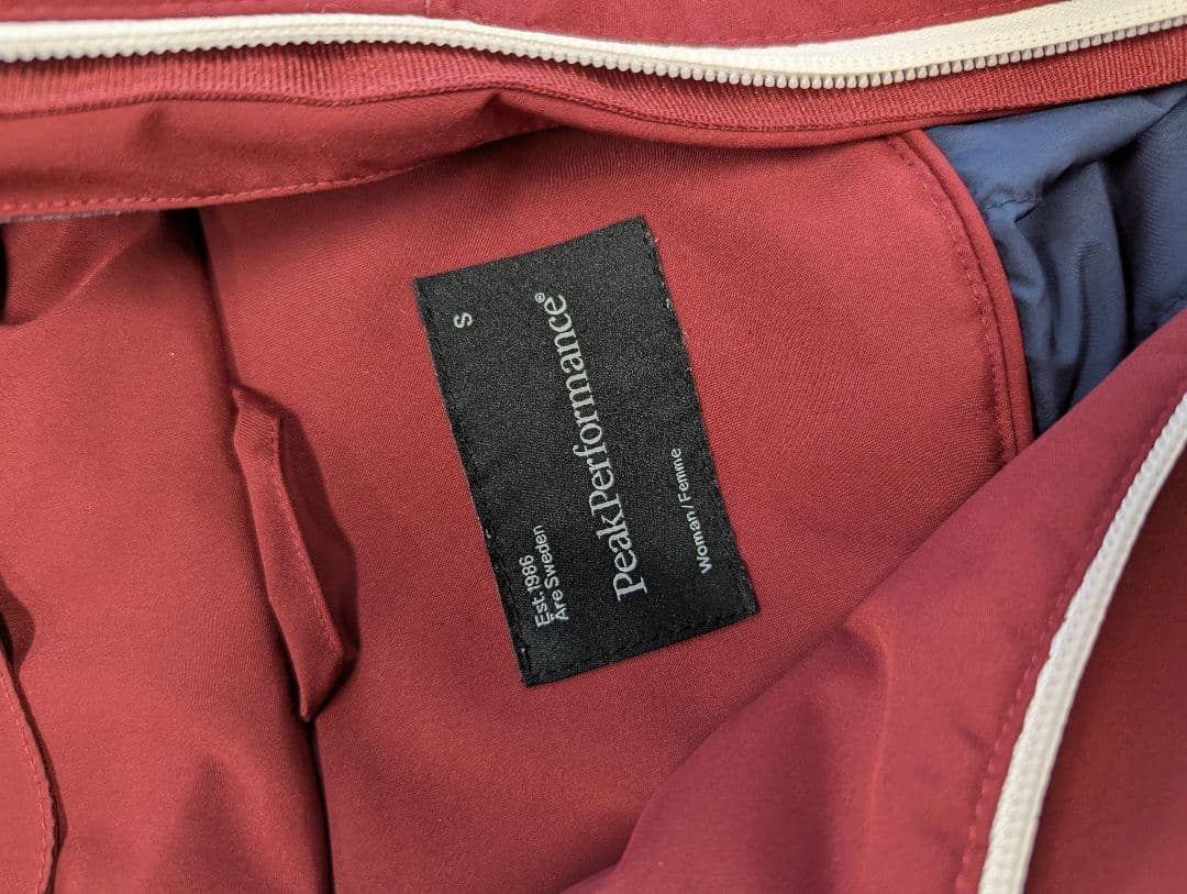 上下セットSサイズ　ピークパフォーマンス　アニマ　セットアップ　スキー　雪山