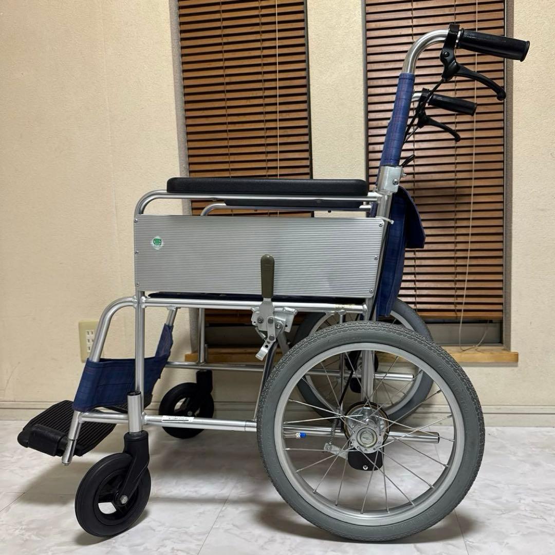 送料込 フランスベッド アルミ製 介助用車いす アルミ製 介助用車椅子 チェック