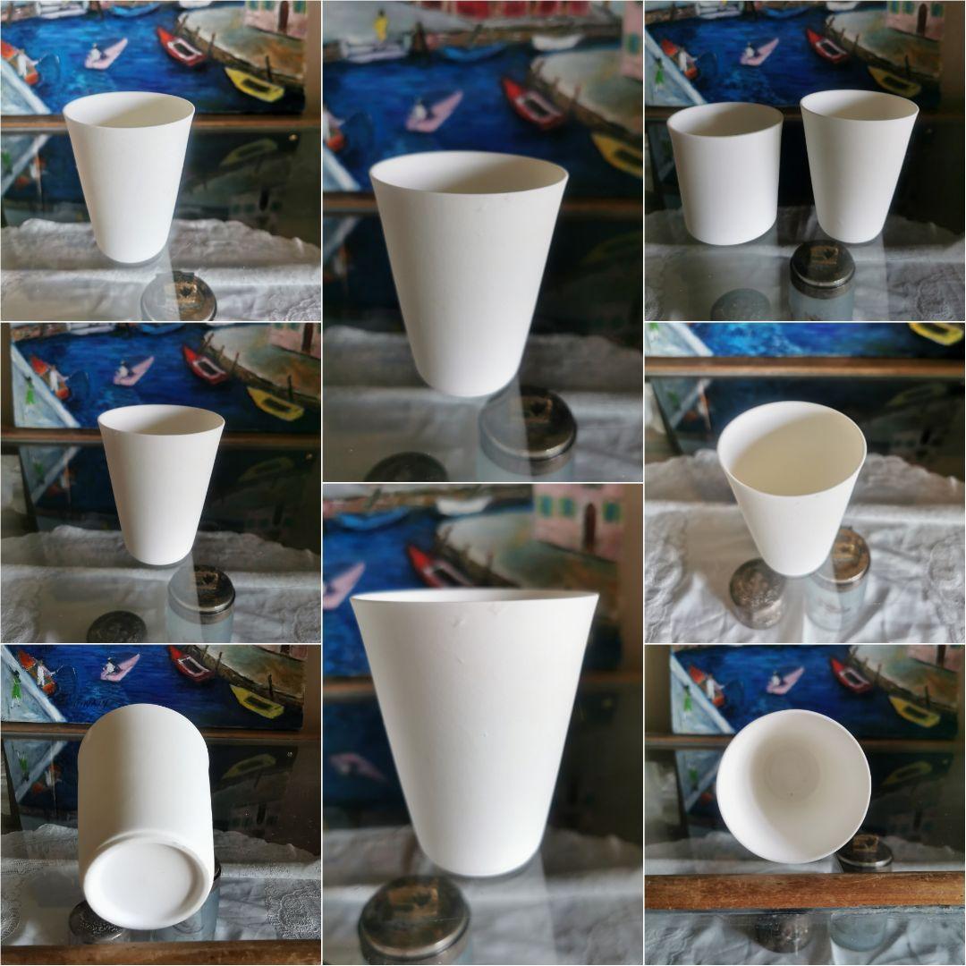 黒田泰蔵？ 白磁 端正な酒器 カップ オブジェ WASASABI購入 ２客セット