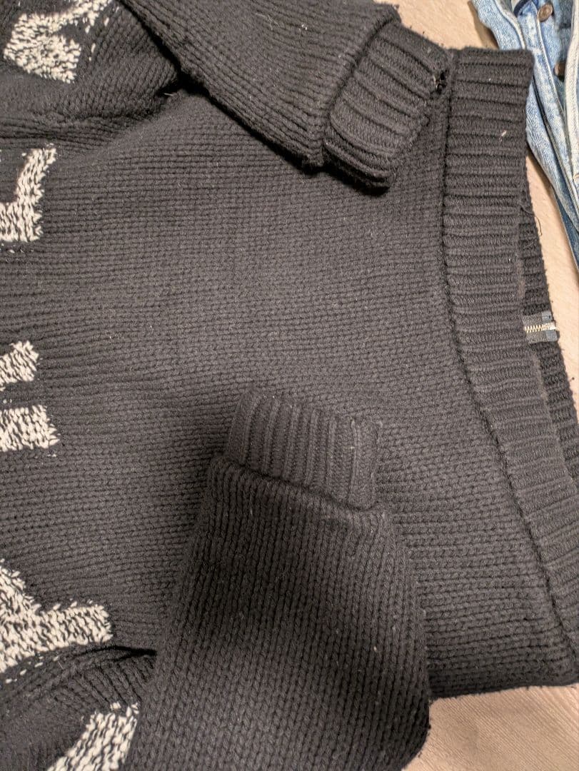 トップス Supreme FauxShearlingLined ZipUp Sweater