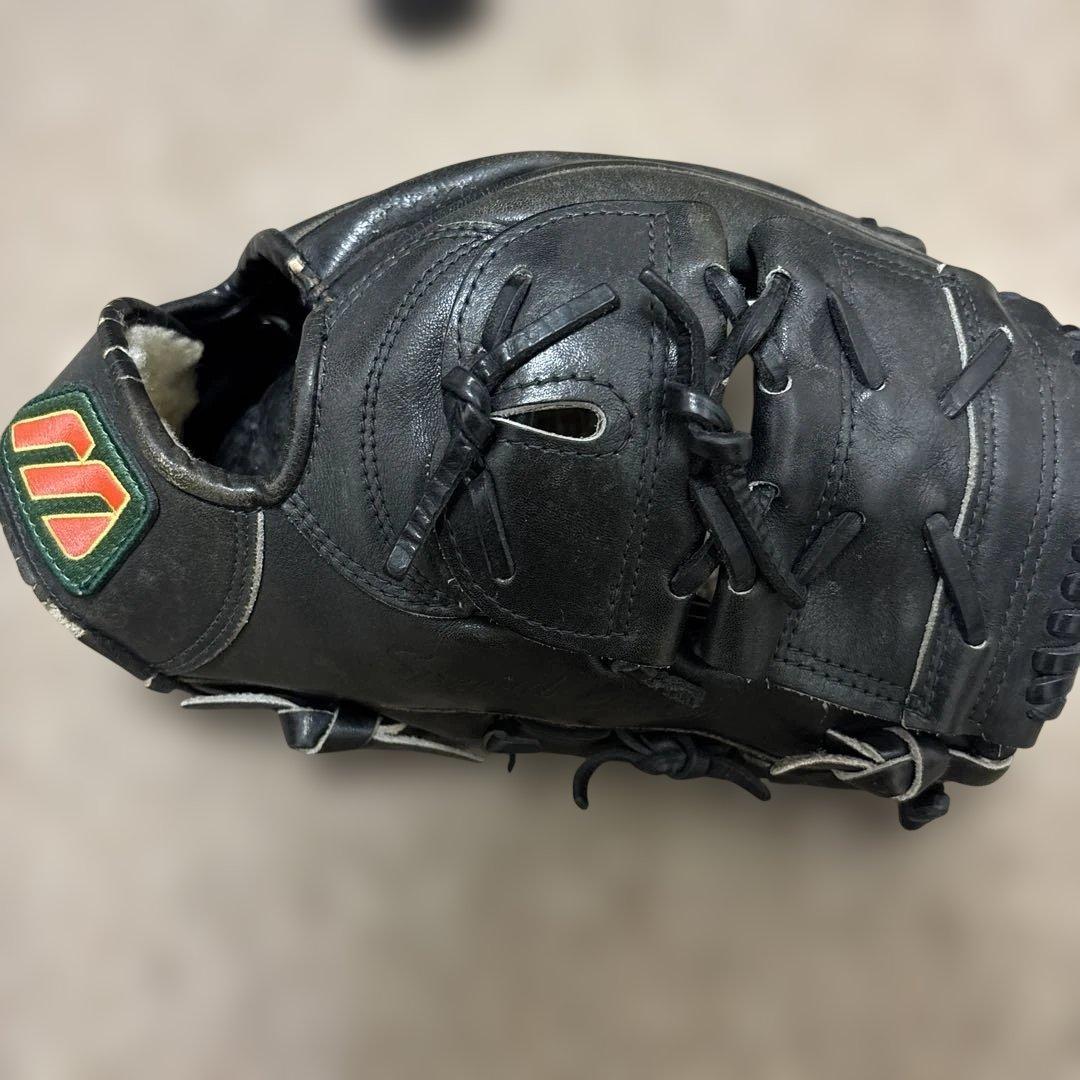 ミズノビックエム 硬式野球グローブ 黒