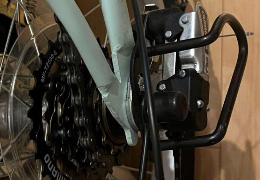 専用商品ランドスケープC ヘイズミント外装6段変速 オートライト20型折りたたみ