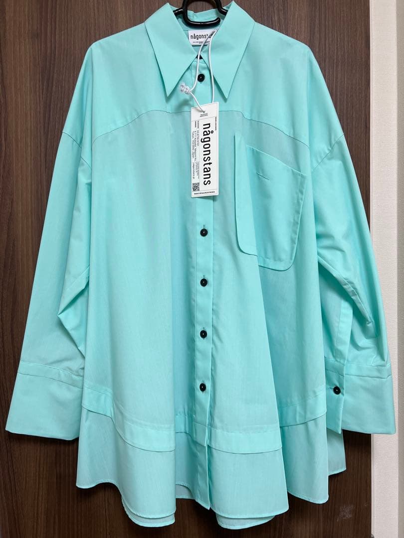 新品　ナゴンスタンス　circle shirt シャツ　nagonstans