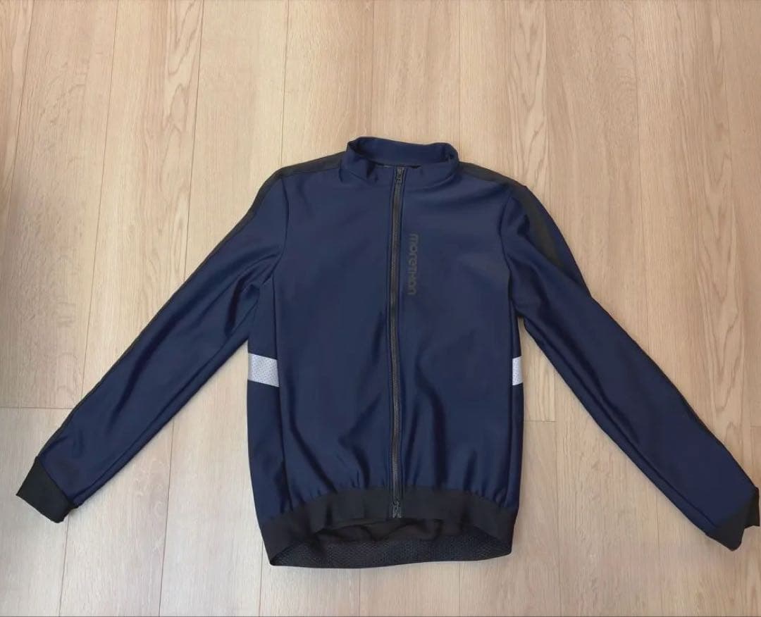 Morethan サイクルジャージ 裏起毛 長袖 秋 冬 (撥水 / 5℃対応)