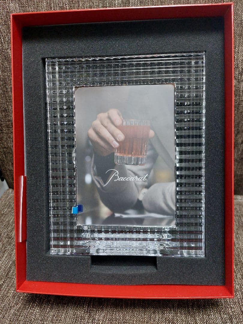 【新品未使用】Baccarat 　アイフォトフレーム