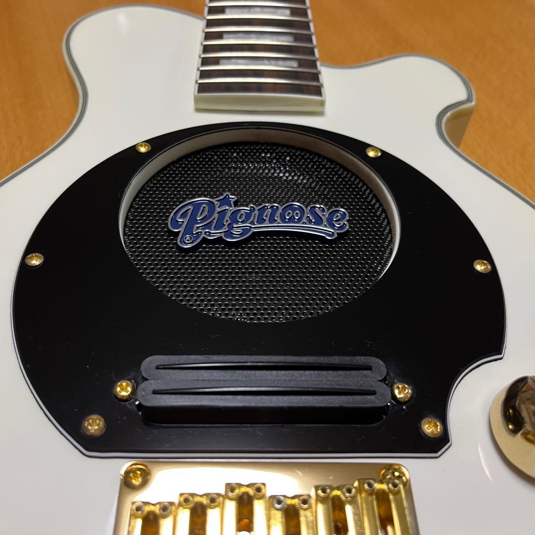 Pignose PGG-259 白　バインディング＆ブロックインレイ♫