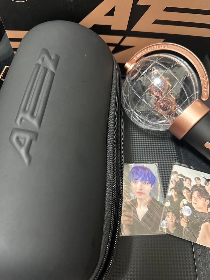 ATEEZ ペンライト ver.1 ver.2 ケース トレカ