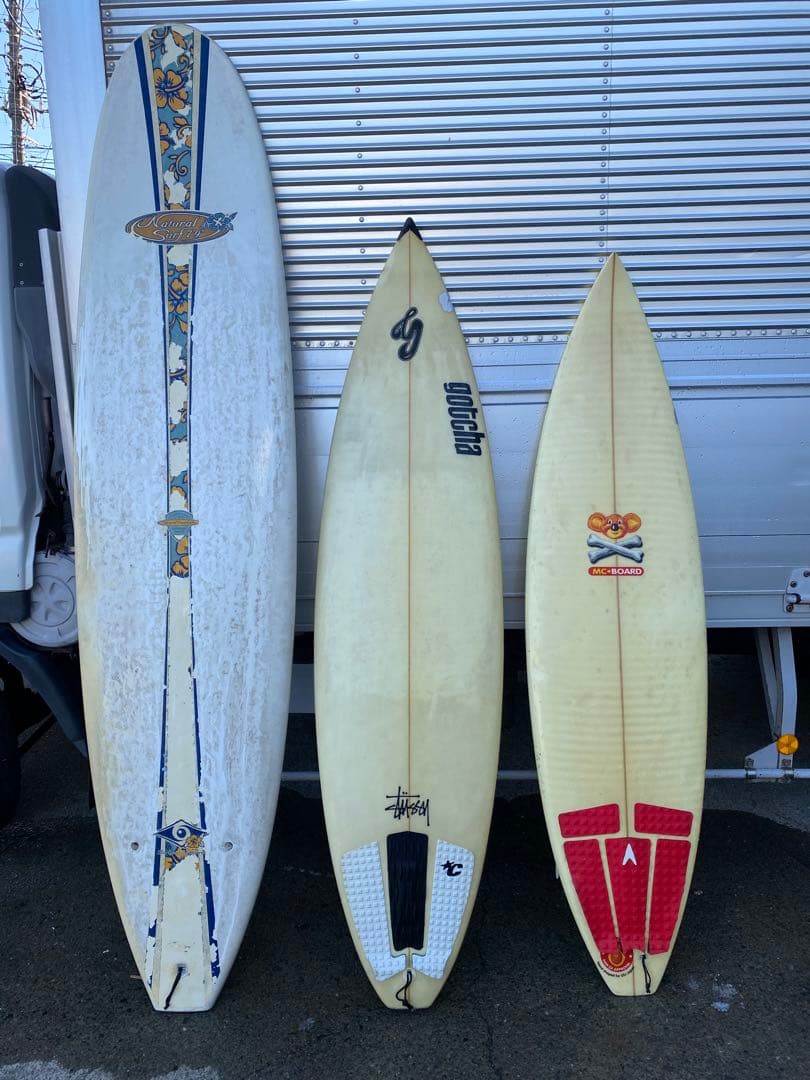 MC BOARD & Gotcha サーフボード 3本セット