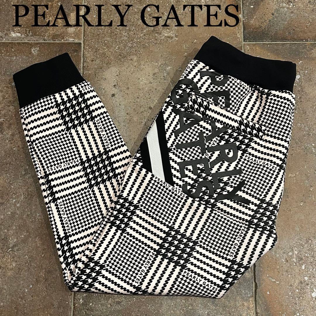 PEARLY GATES NOモノフィラエアクッション ダンボールニットパンツ
