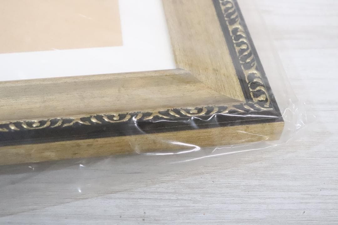 ■☆未使用☆ フェイラー フェイラークラブ 額 額縁 ハンカチフレーム ゴールド