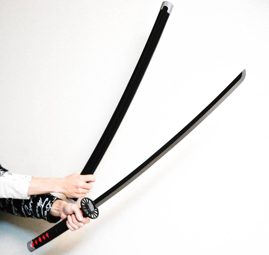 炭次郎　日輪刀　コスプレ　金属　刀　剣　鍔放射　国内100cm 【残3】