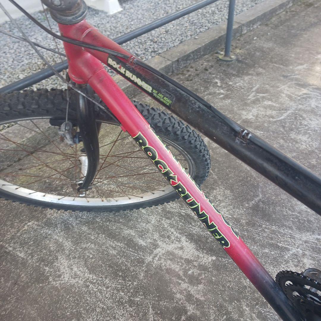 OMB ROCKRUNNER マウンテンバイク 赤黒