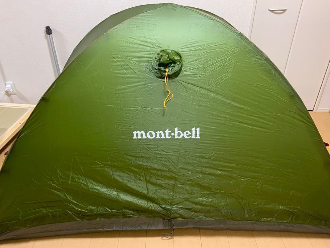 モンベル ステラリッジ2 テント グランドシート付き
