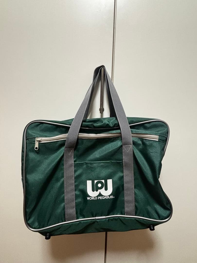 旧ワッペ ワールドペガサス 緑 スクバ