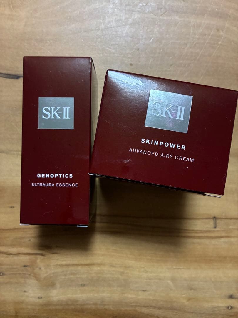 SK-II ウルトラオーラエッセンス・エアリークリーム　2点セット