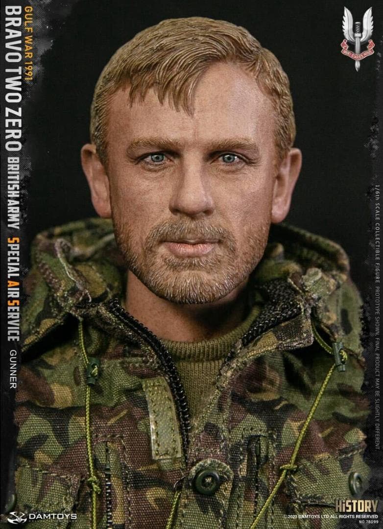 DAMTOYS 1/6 イギリス陸軍特殊空挺部隊 SASパトロール隊 78099