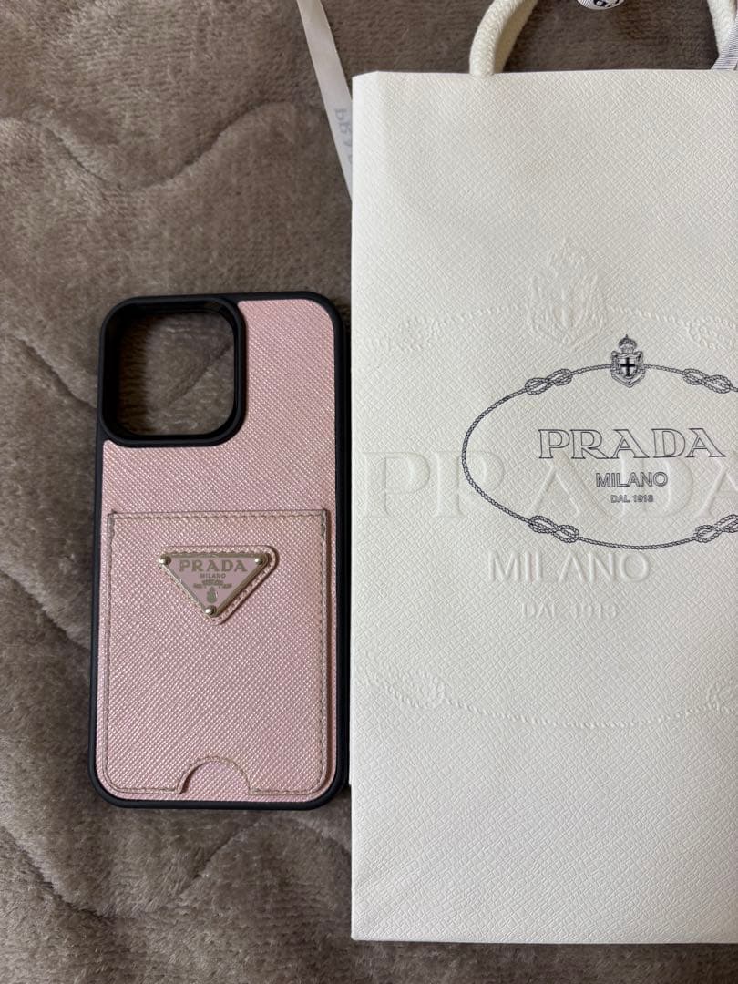 PRADA ピンク iPhoneケース iPhone13Pro