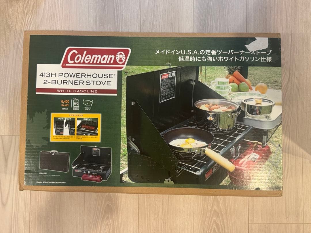 【新品・未使用】Coleman コールマン 413H パワーハウス 2バーナー