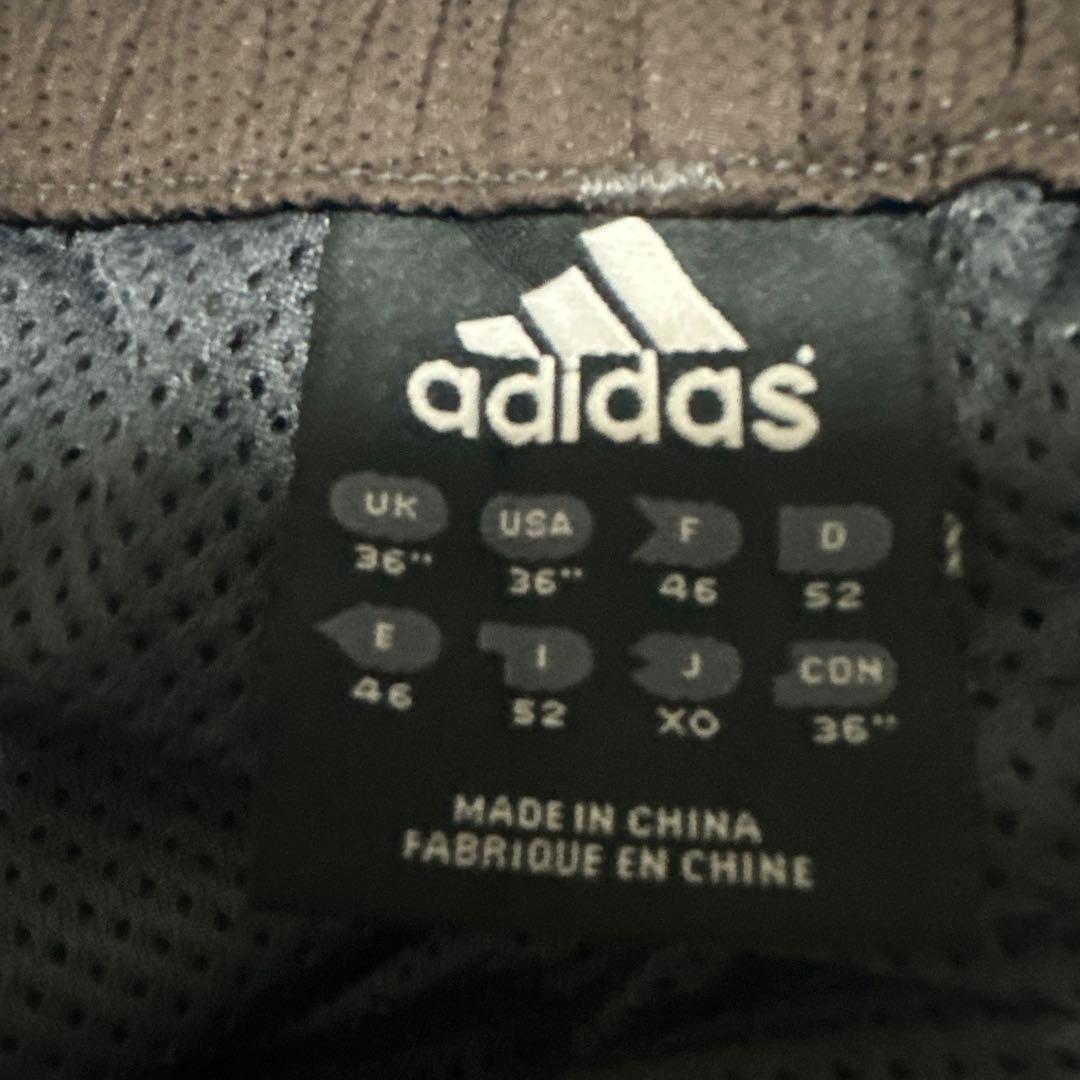 希少 アディダス 00's スリーライン　ワイド　ジャージパンツ 大きいサイズ