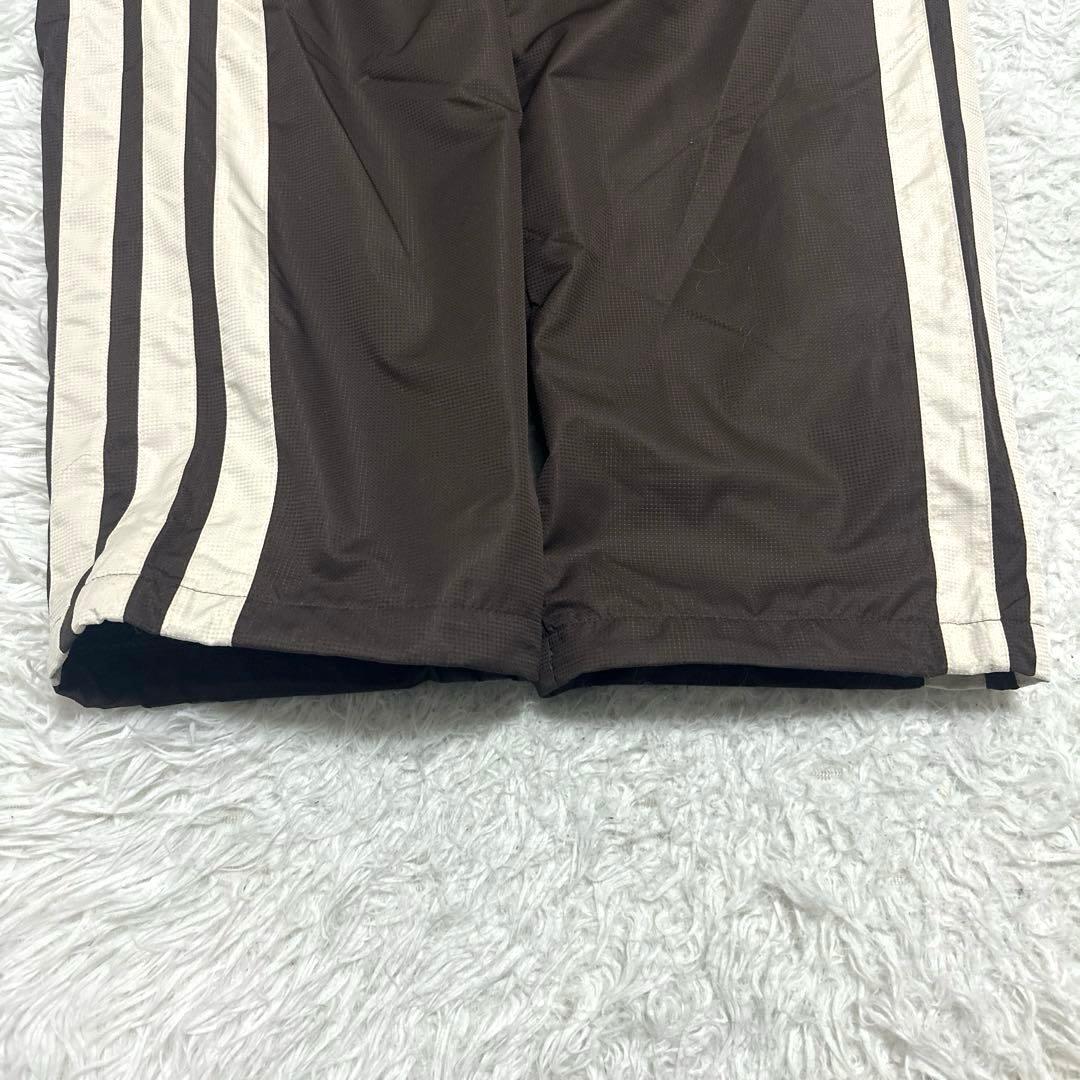 希少 アディダス 00's スリーライン　ワイド　ジャージパンツ 大きいサイズ