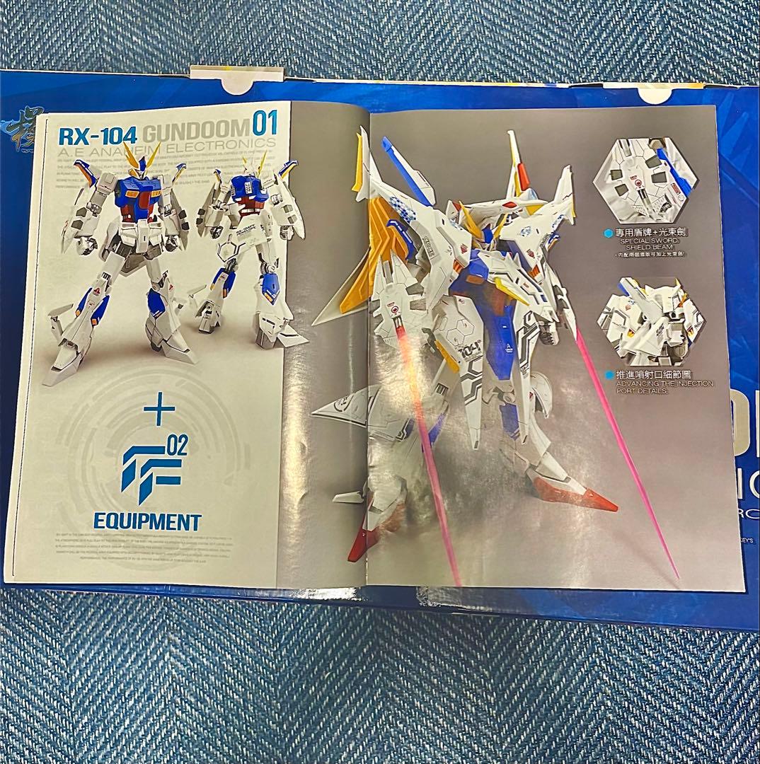 海外製　RX-104FF HG素組み プラモデル