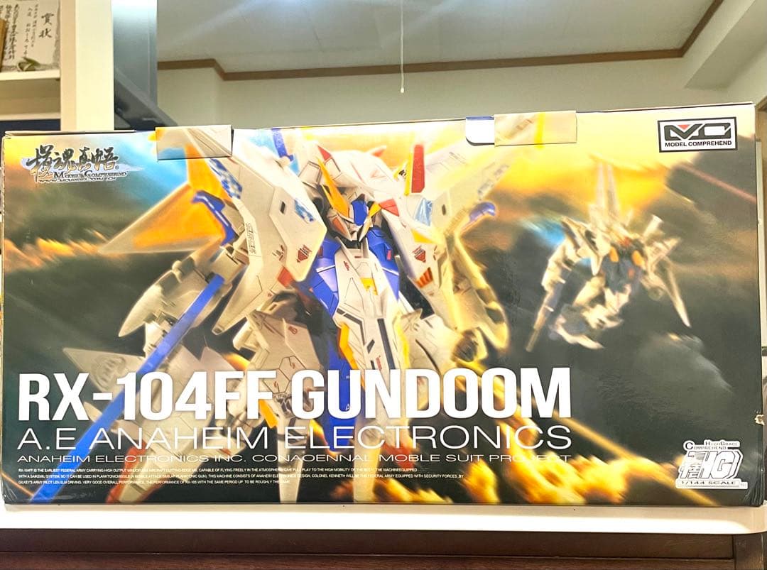 海外製　RX-104FF HG素組み プラモデル