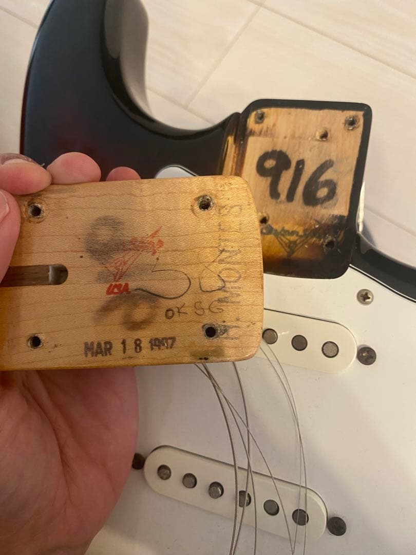 煩悩　Fender Custom Shop Stratocaster