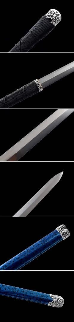 おっとりして華やかである（金属鞘） 古兵器 武具　刀装具　日本刀　模造刀 居合刀